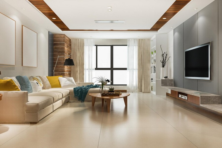 Staged home showing a cozy living room setup with furniture to demonstrate how a furnished home can attract higher offers compared to a vacant space